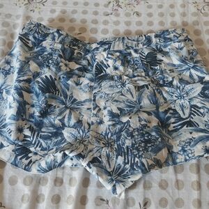 H&M Blue Floral Women's Shorts